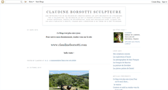 Desktop Screenshot of claudine-borsotti-sculpteur.blogspot.com