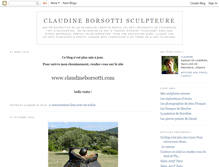 Tablet Screenshot of claudine-borsotti-sculpteur.blogspot.com