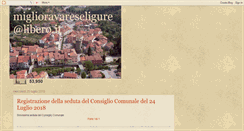 Desktop Screenshot of miglioravareseligure.blogspot.com