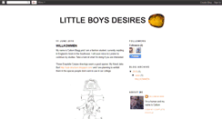 Desktop Screenshot of little-boys-desires.blogspot.com