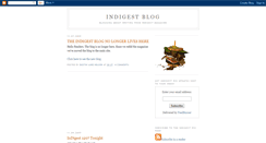 Desktop Screenshot of indigestblog.blogspot.com