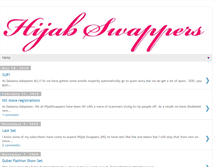 Tablet Screenshot of hijabswappers.blogspot.com