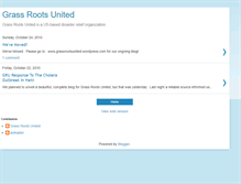 Tablet Screenshot of grassrootsunited.blogspot.com