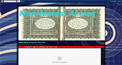 Desktop Screenshot of manifestasialhaq.blogspot.com