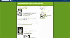 Desktop Screenshot of gbnaneighborhoodwatchprogram.blogspot.com