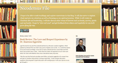 Desktop Screenshot of nicodemusfile.blogspot.com