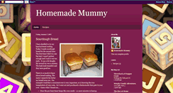 Desktop Screenshot of homemademummy.blogspot.com