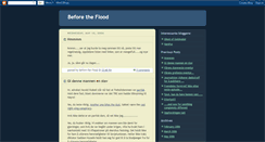 Desktop Screenshot of beforeflood.blogspot.com