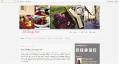 Desktop Screenshot of allthingsnice-shalinipereira.blogspot.com