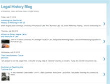 Tablet Screenshot of legalhistoryblog.blogspot.com