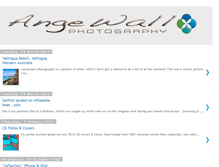 Tablet Screenshot of angewallphotography.blogspot.com