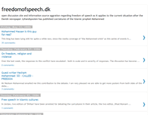 Tablet Screenshot of freedomofspeechdk.blogspot.com