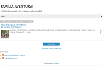 Tablet Screenshot of familia-aventura.blogspot.com