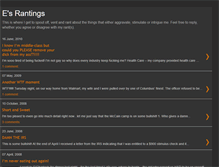 Tablet Screenshot of ebsrantings.blogspot.com