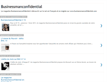 Tablet Screenshot of businessmanconfidential.blogspot.com