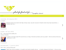 Tablet Screenshot of plastykniefantastyk.blogspot.com