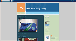 Desktop Screenshot of fd2motoringblog.blogspot.com