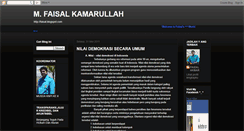 Desktop Screenshot of faisalakbar.blogspot.com