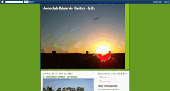 Desktop Screenshot of aeroclubeduardocastex.blogspot.com