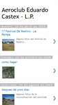 Mobile Screenshot of aeroclubeduardocastex.blogspot.com