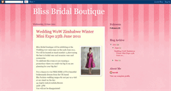 Desktop Screenshot of norah-blissbridalboutique.blogspot.com