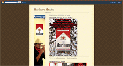 Desktop Screenshot of marlboromexico.blogspot.com