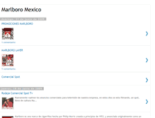 Tablet Screenshot of marlboromexico.blogspot.com