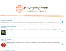 Tablet Screenshot of nextgengreen.blogspot.com