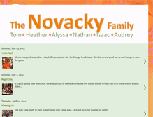 Tablet Screenshot of novacky.blogspot.com