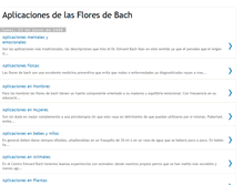 Tablet Screenshot of floresdebachaplicaciones.blogspot.com