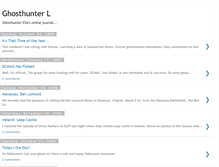 Tablet Screenshot of ghosterelle.blogspot.com