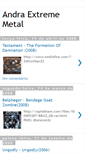 Mobile Screenshot of extremefuckingmetal.blogspot.com
