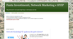 Desktop Screenshot of investimenti-hyip.blogspot.com