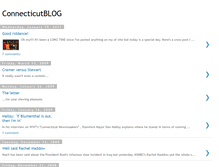 Tablet Screenshot of connecticutblog.blogspot.com
