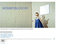 Tablet Screenshot of mommyblogyay.blogspot.com