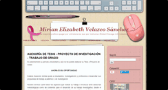 Desktop Screenshot of mirianvelazco.blogspot.com