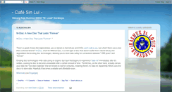 Desktop Screenshot of cafe-sin-lui.blogspot.com