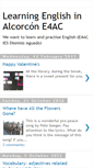 Mobile Screenshot of englishinalcorcon.blogspot.com