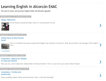 Tablet Screenshot of englishinalcorcon.blogspot.com