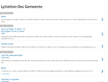 Tablet Screenshot of lytteltonoosgemeente.blogspot.com