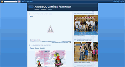 Desktop Screenshot of andebolfemininocamoes.blogspot.com