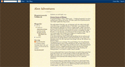 Desktop Screenshot of aberadventures.blogspot.com