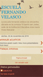 Mobile Screenshot of escfernandovelasco.blogspot.com