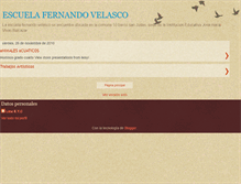 Tablet Screenshot of escfernandovelasco.blogspot.com