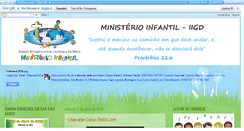 Desktop Screenshot of escolinhadagraca.blogspot.com