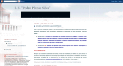 Desktop Screenshot of iepedroplanas.blogspot.com