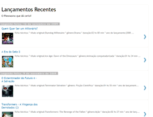 Tablet Screenshot of lancamentosrecentes.blogspot.com