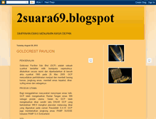 Tablet Screenshot of 2suara69.blogspot.com