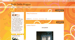 Desktop Screenshot of delilaanggun.blogspot.com