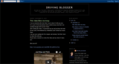 Desktop Screenshot of drivingblogger.blogspot.com